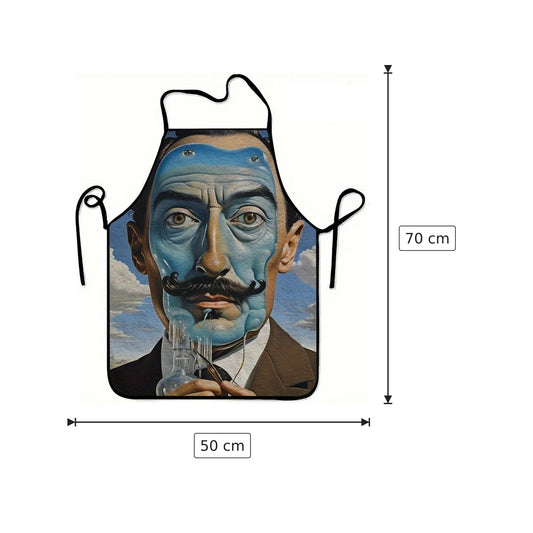 Grembiule con stampa artistica - 50x70 cm