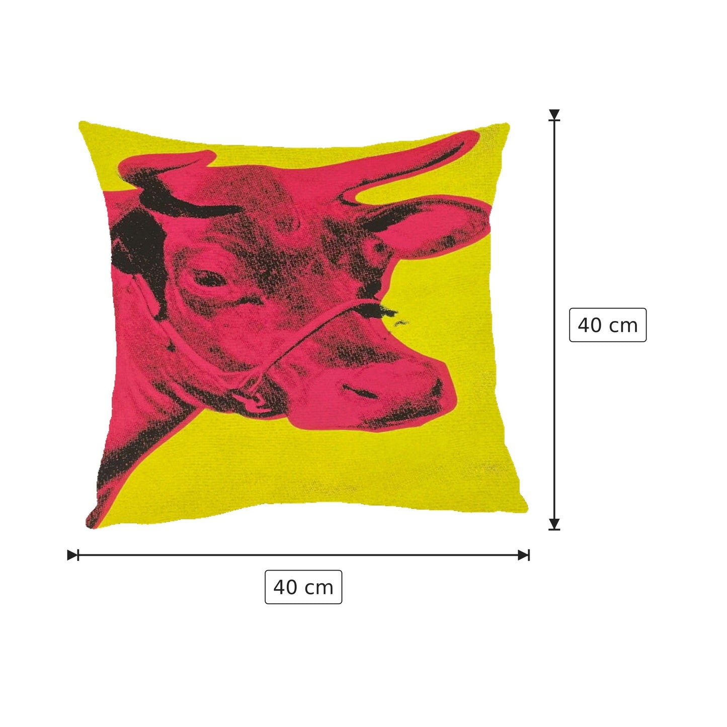 Fodera Cuscino Andy Warhol 40x40 cm / 45x45 cm / 50x50 cm
