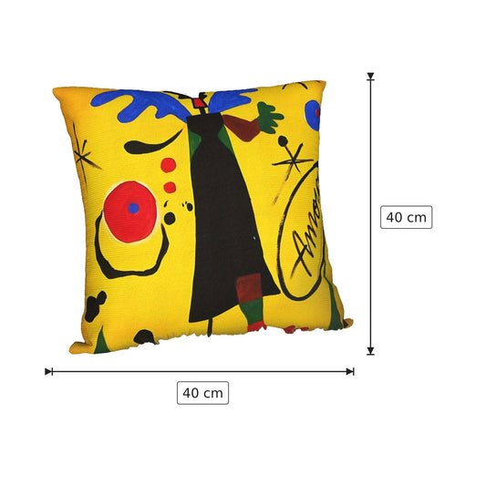 Fodera Cuscino design Joan Mirò 40x40 cm / 45x45 cm / 50x50 cm