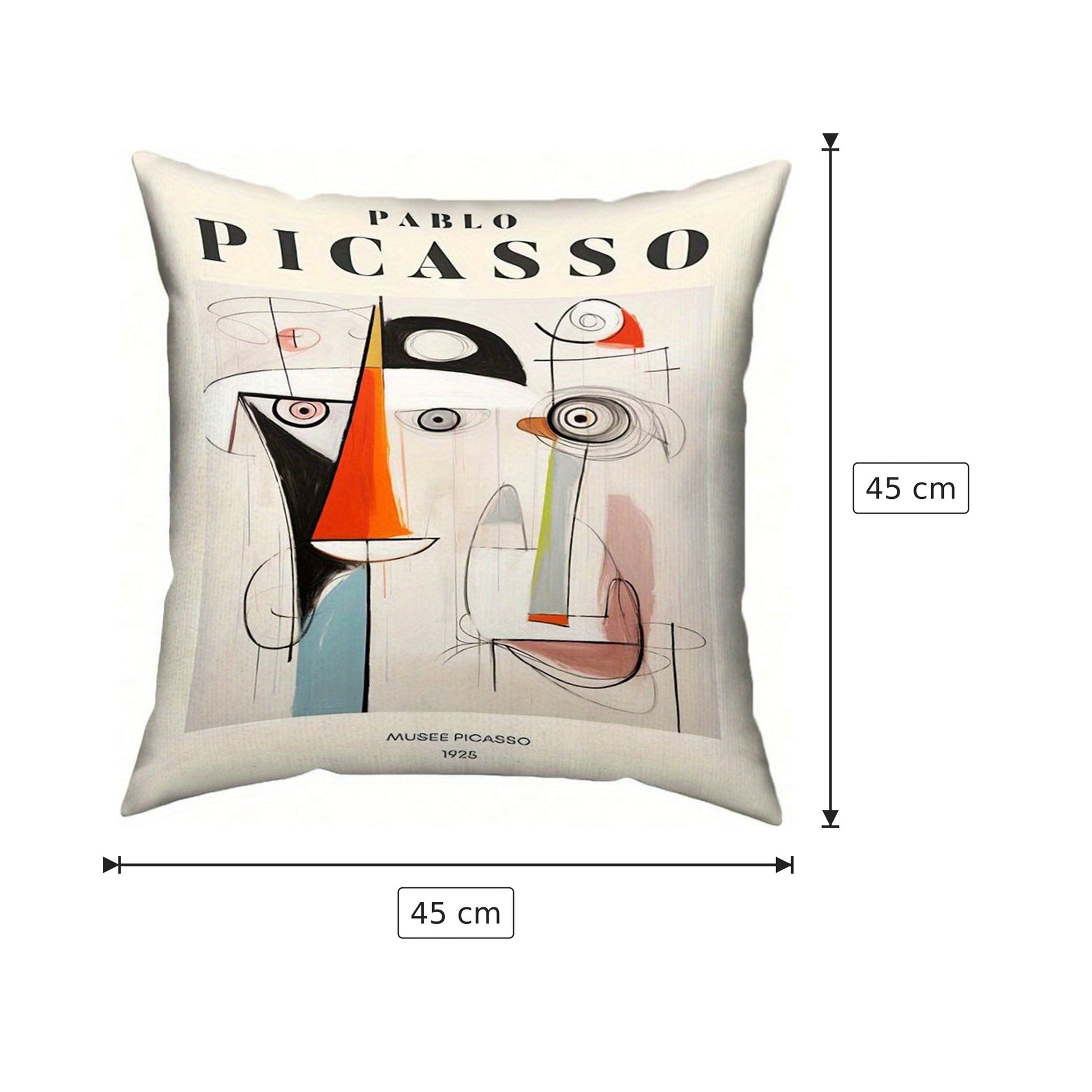 Fodera Cuscino Picasso Pablo 45x45 cm