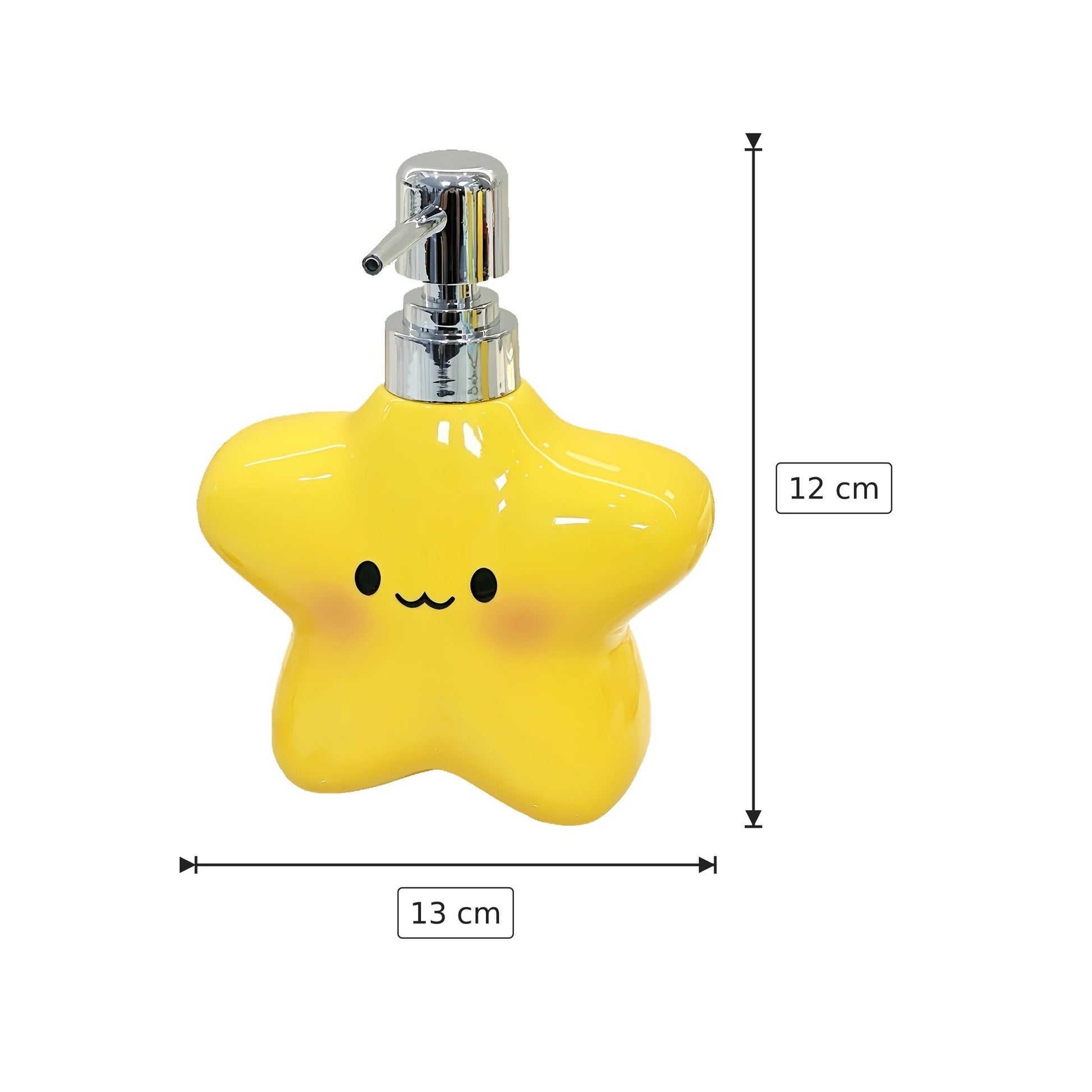 Dispenser sapone a stella 13x12 cm