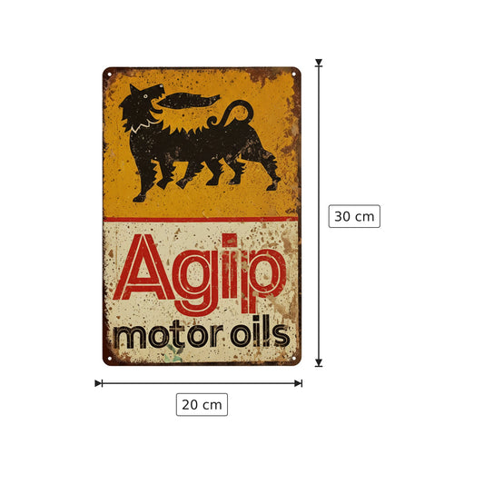 Targa in Metallo Vintage - 20x30 cm