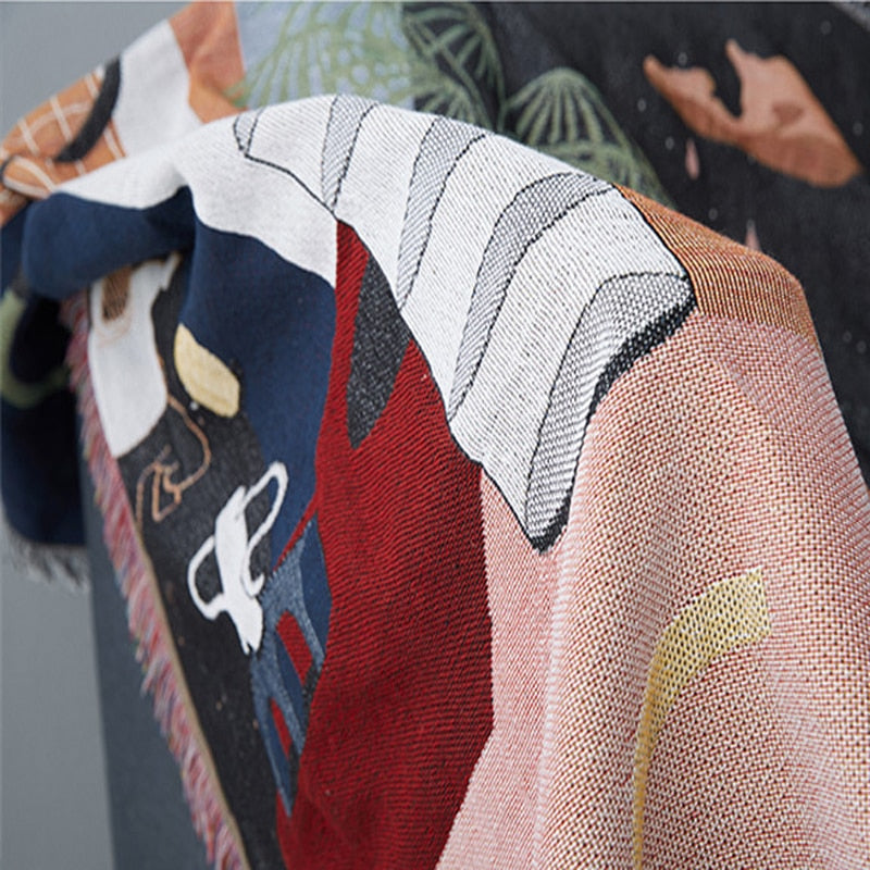 Coperta divano nordica
