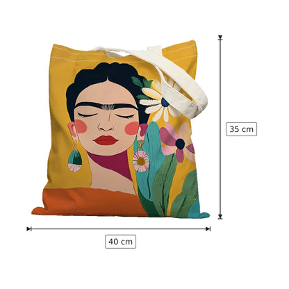 Borsa Tote Frida in poliestere - 40×35 cm