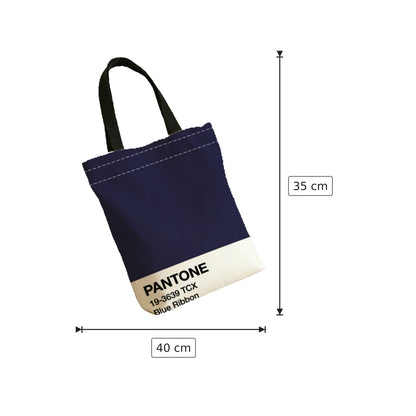 Borsa Tote Pantone in tela - 40×35 cm