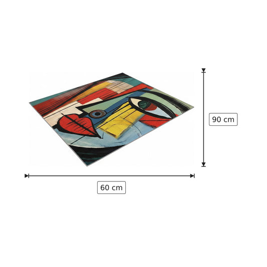 Tappeto stile Picasso - 60x90 cm - 120x160 cm - 150x200 cm