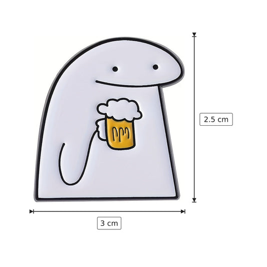 Spilla Beer  3x2,5 cm