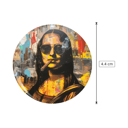 Spilla Mona Lisa Ø4,4 cm