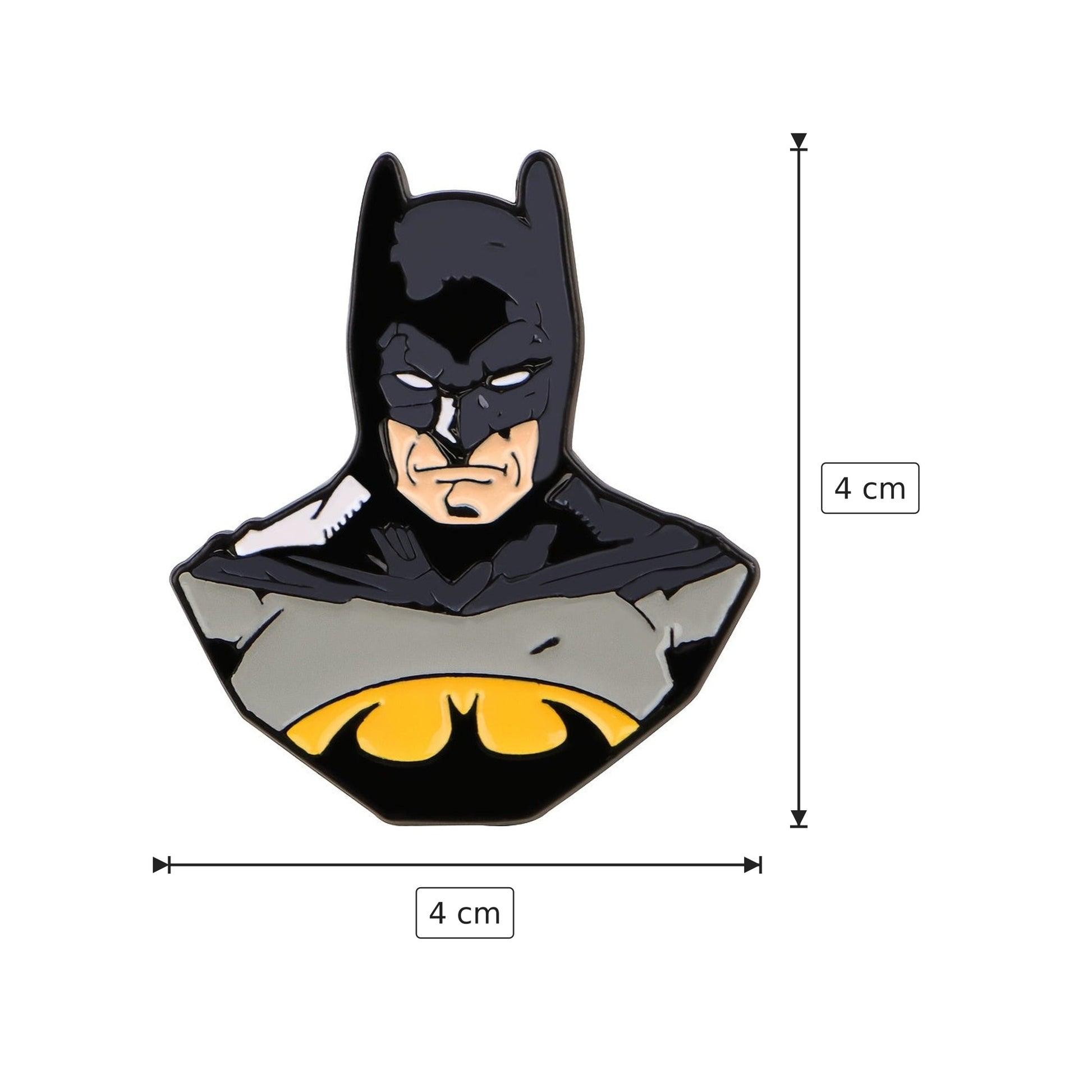 Spilla Batman 4x4 cm