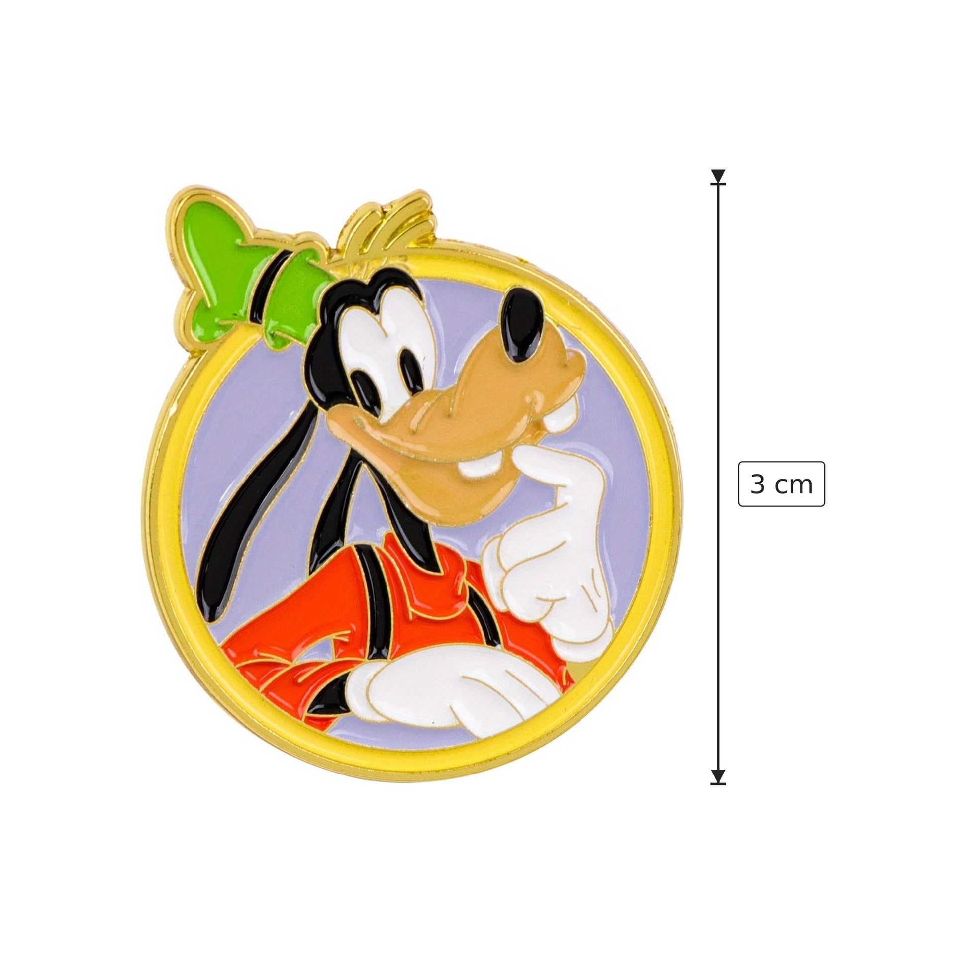 Spilla Pippo Ø3 cm