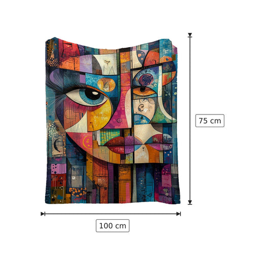 Coperta stile Picasso - 100x75 cm