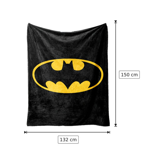 Coperta in Flanella Batman 132x150 cm - 150x201 cm