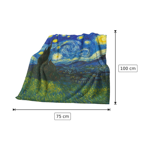 Coperta Van Gogh Notte Stellata 75x100 cm - 100x125 cm - 150x200 cm