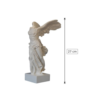 Nike di Samotracia - h 27 cm - Scultura 3D - Fatta e Dipinta a Mano