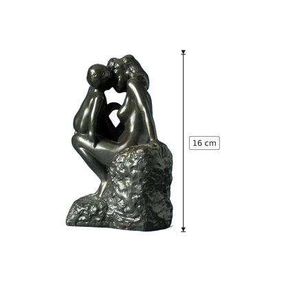 Auguste Rodin - La giovane madre - h 16 cm - Scultura 3D - Fatta e Dipinta a Mano