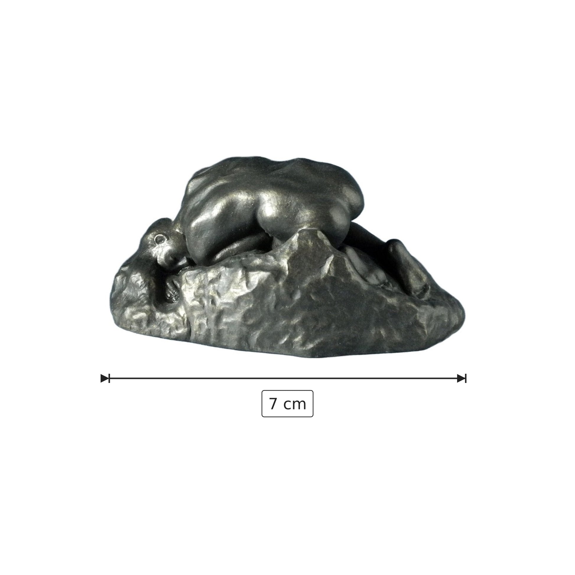 Auguste Rodin - La Denaide - h 7 cm - Scultura 3D - Fatta e Dipinta a Mano