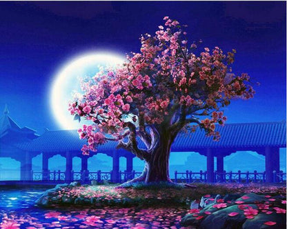 Quadro su tela Albero magico