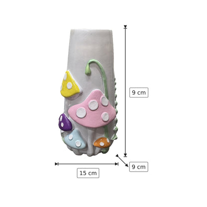 Vaso in ceramica 15x9x9 cm