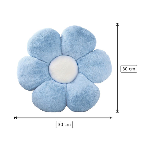 Cuscino margherita azzurra 30x30 cm / 40x40 cm / 50x50 cm
