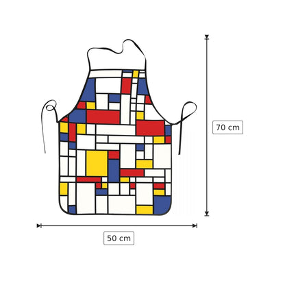 Grembiule Mondrian - 50x70 cm