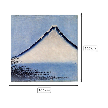 Mount Fuji [2] - Hokusai Katsushika - cm 100x100 - Pannello in MDF