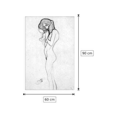 Madalane - Klimt Gustav - cm 60x90 - Pannello in MDF