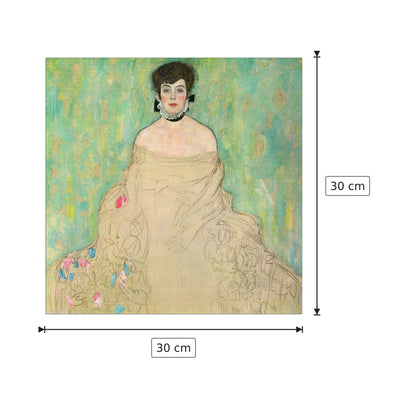 Portrait of Amalie Zuckerkandl - Klimt Gustav - cm 30x30 - Pannello in MDF