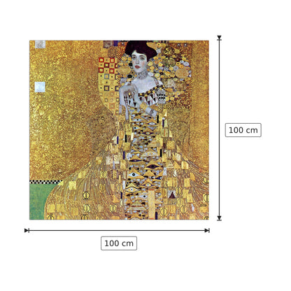Portrait of Block-Bauer 2 - Klimt Gustav - cm 100x100 - Pannello in MDF