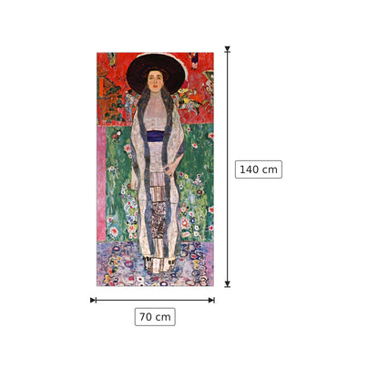 Portrait of Bloch-Bauer - Klimt Gustav - cm 70x140 - Pannello in MDF