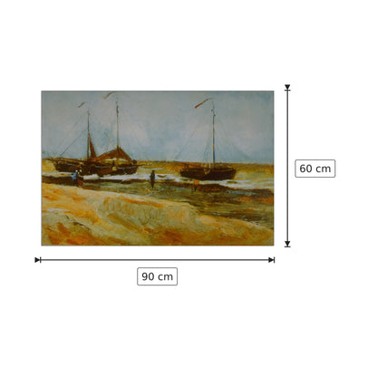 Calm Weather - Van Gogh Vincent - cm 90x60 - Pannello in MDF