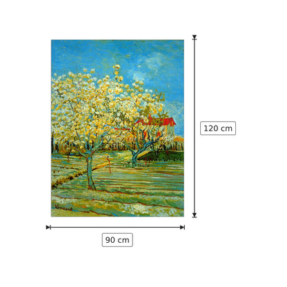 Orchard - Van Gogh Vincent - cm 90x120 - Pannello in MDF