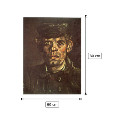 Peaked Cap - Van Gogh Vincent - cm 60x80 - Pannello in MDF