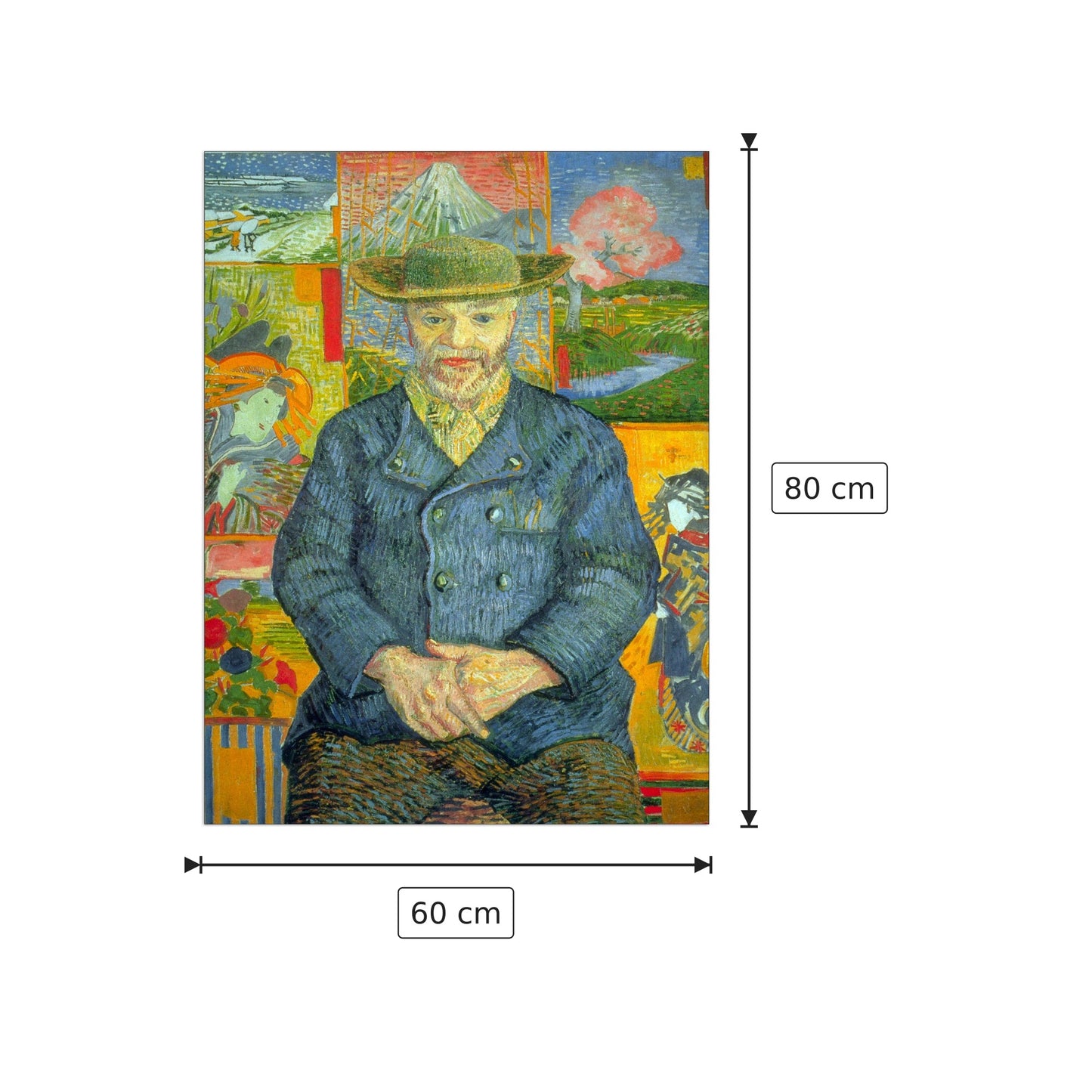 Segaton - Van Gogh Vincent - cm 60x80 - Pannello in MDF