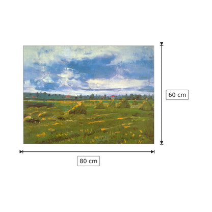 Stacks - Van Gogh Vincent - cm 80x60 - Pannello in MDF