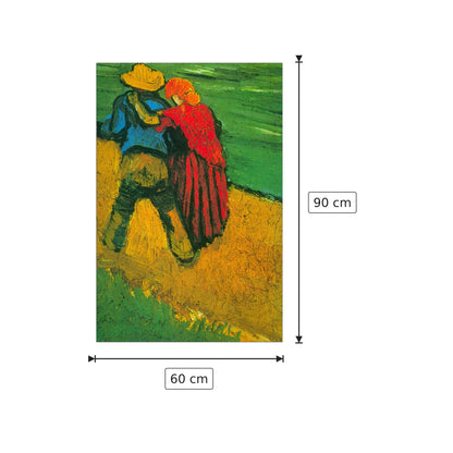 Two Lovers - Van Gogh Vincent - cm 60x90 - Pannello in MDF
