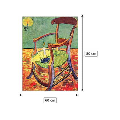 Paul Gauguin's chair - Van Gogh Vincent - cm 60x80 - Pannello in MDF