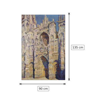 Cathedral at Rouen - Monet Claude - cm 90x135 - Pannello in MDF