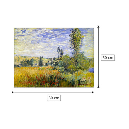 Vetheuil - Monet Claude - cm 80x60 - Pannello in MDF