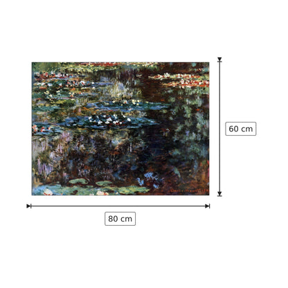 Water garden at Giverny - Monet Claude - cm 80x60 - Pannello in MDF