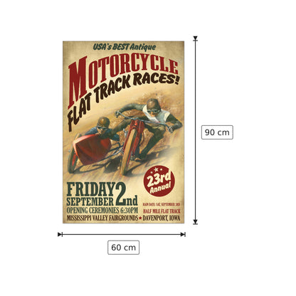 Motorcycle - Art Studio - cm 60x90 - Pannello in MDF