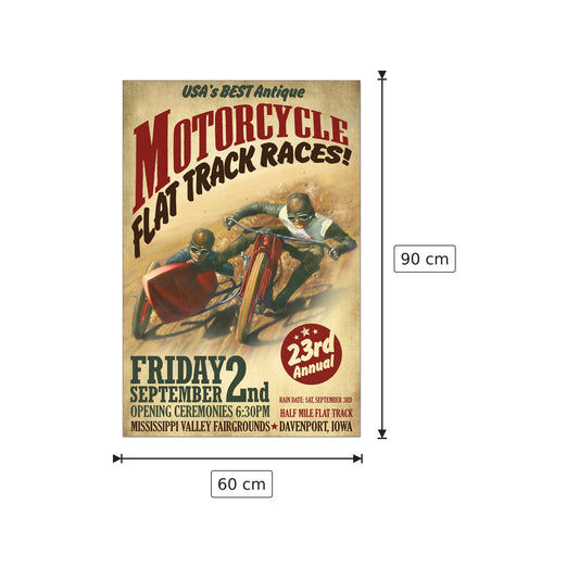 Motorcycle - Art Studio - cm 60x90 - Pannello in MDF
