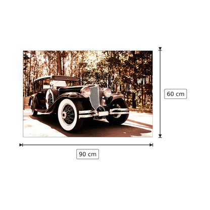 Black car - Art Studio - cm 90x60 - Pannello in MDF