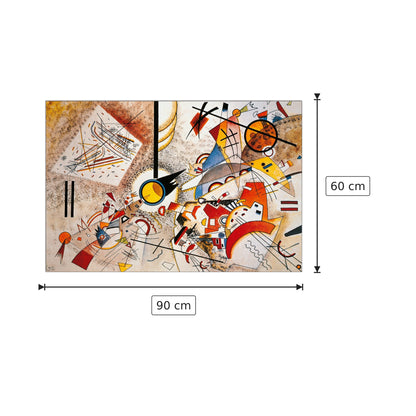 Senza titolo 1923 - Vassily Kandinsky - cm 90x60 - Pannello in MDF