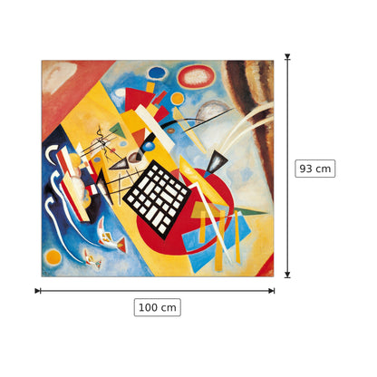 Trama nera 1922 - Vassily Kandinsky - cm 100x93 - Pannello in MDF