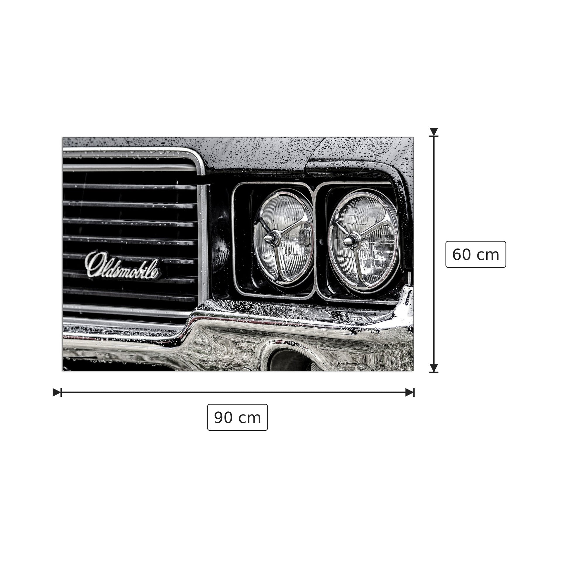 Oldsmobile - Art Studio - cm 90x60 - Pannello in MDF