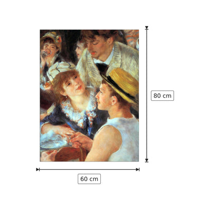 Lunch on the boat party, detail - Renoir Pierre-Auguste - cm 60x80 - Pannello in MDF