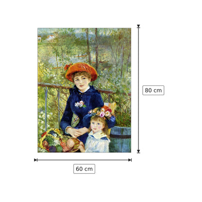 On the Terrace - Renoir Pierre-Auguste - cm 60x80 - Pannello in MDF