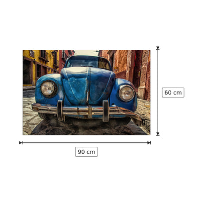Maggiolino VW - Art Studio - cm 90x60 - Pannello in MDF