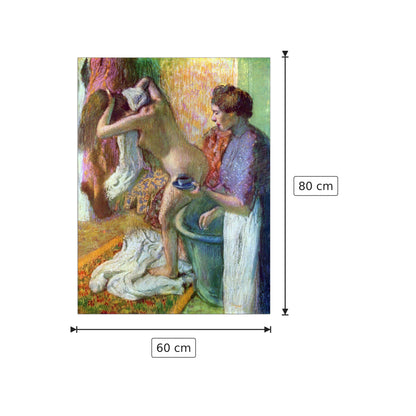 After Bathing 1 - Degas Edgar - cm 60x80 - Pannello in MDF