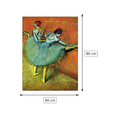 Dancer at the bar 1 - Degas Edgar - cm 60x80 - Pannello in MDF